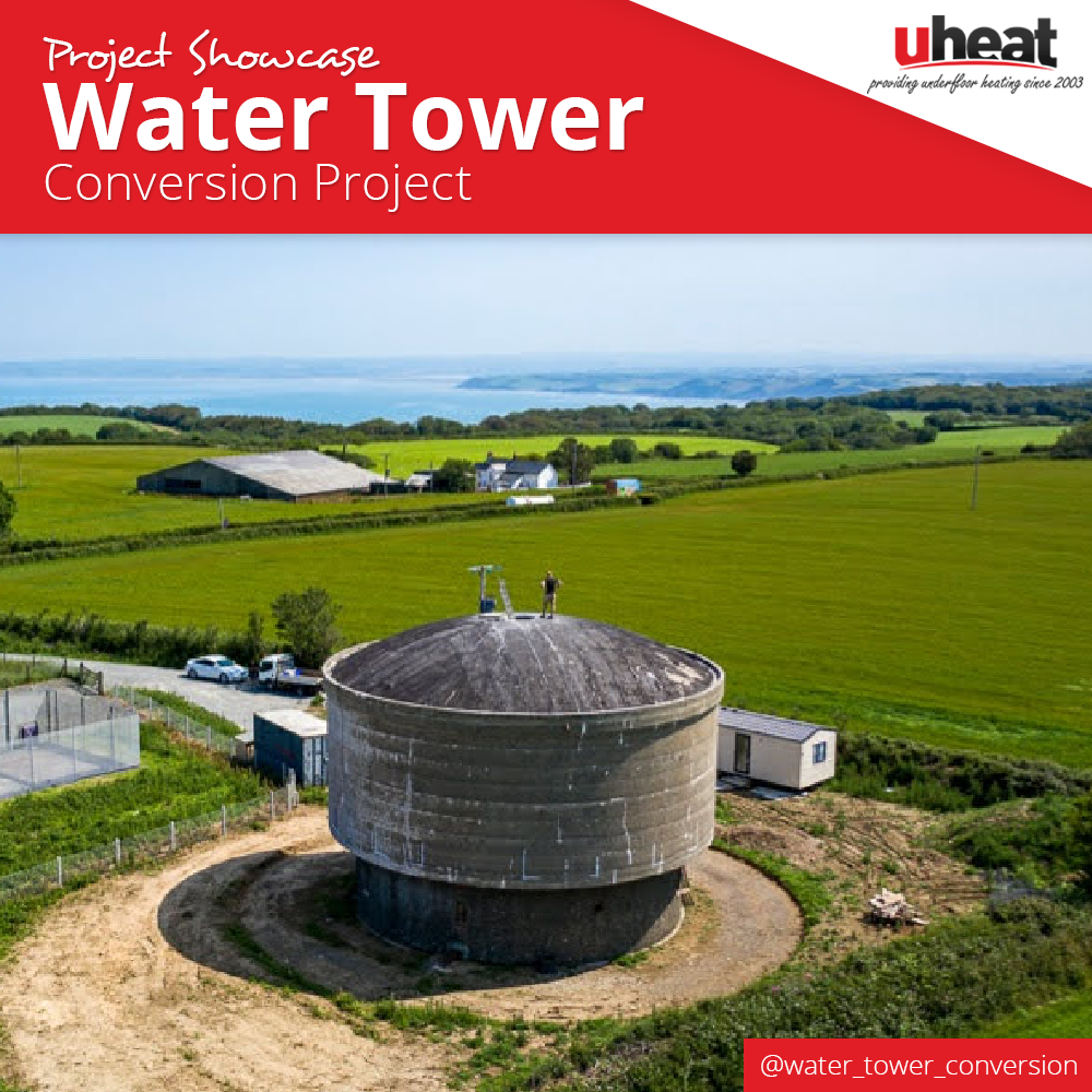 North Devon water tower conversion planned with water underfloor heating