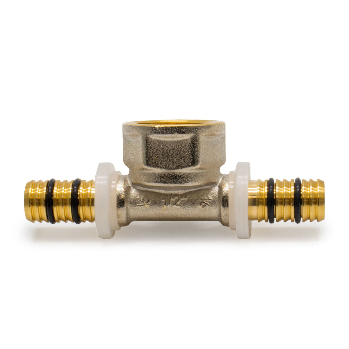 16mm x 1/2" x 16mm Press Female Tee