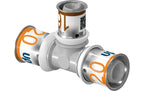 Uponor S-Press PLUS Composite Reduced Tee for MLC & SAC Pipes