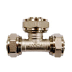 20mm x 25mm x 20mm MLCP Compression Tee with Reducer