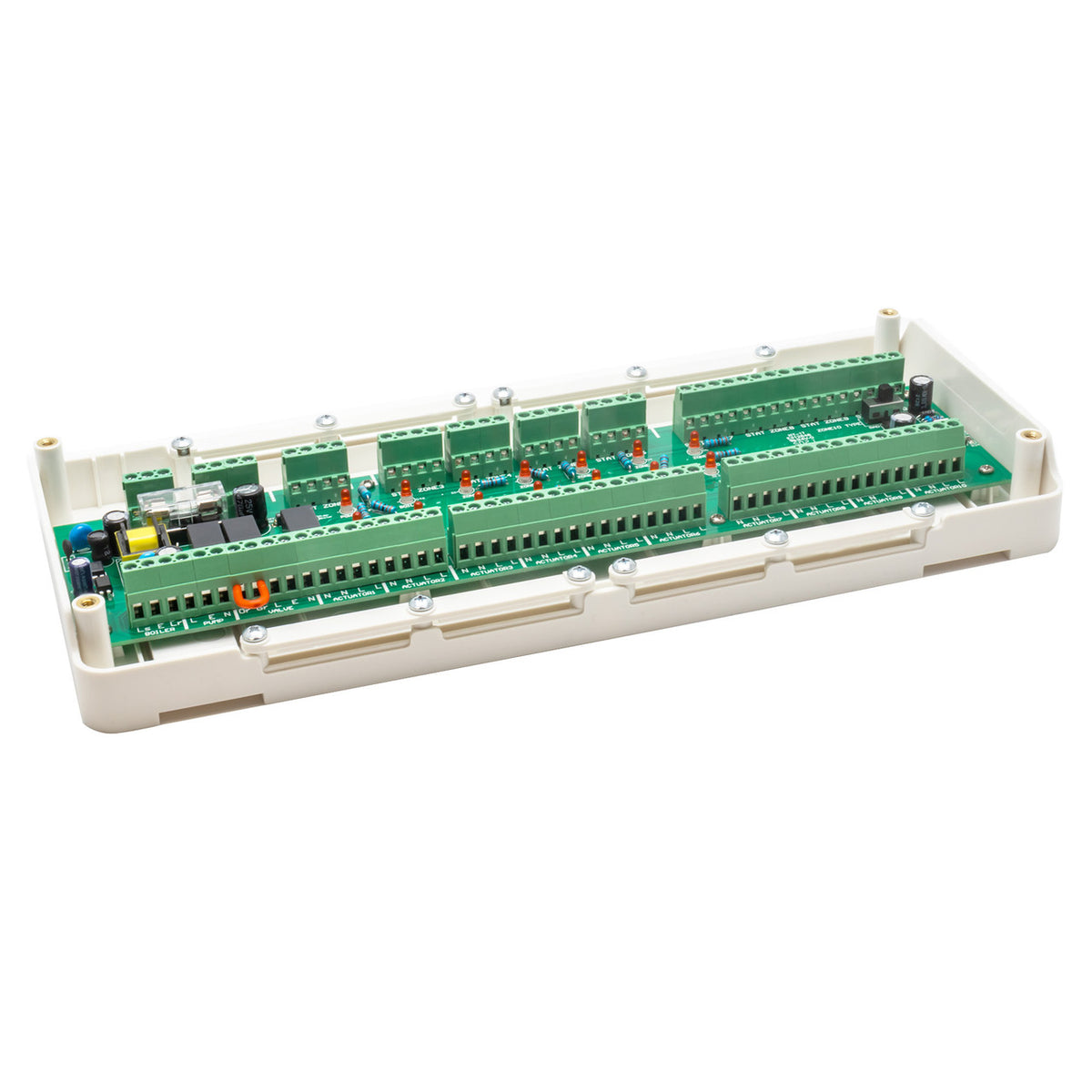 Adept AWC10 10 Way Wiring Centre with Zone Valve & Boiler Connections - 230V