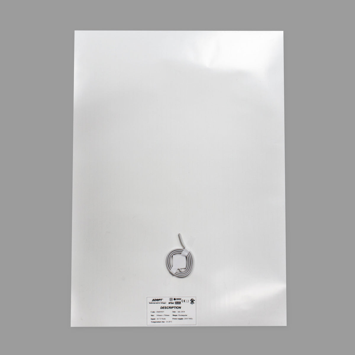 Electric Mirror Demister Pads for Bathrooms