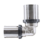 16mm x 25mm MLCP Brass Press Elbow Reducer