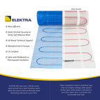 Elektra underfloor heating mats in comparison with other competitors