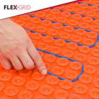 Flexheat Electric Underfloor Heating Cable with FLEX•GRID Decoupling Membrane