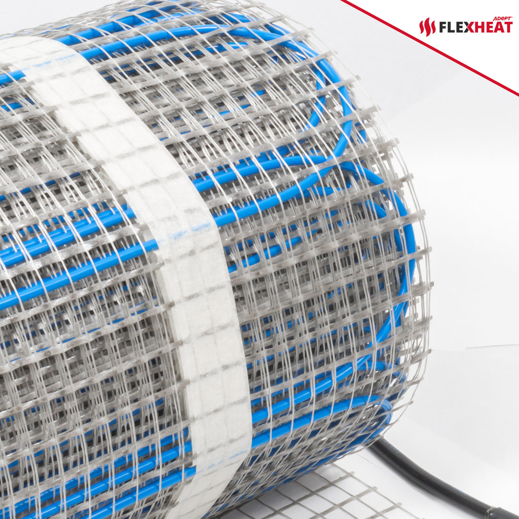 Flexheat 100W/m2 Electric Underfloor Heating Mat