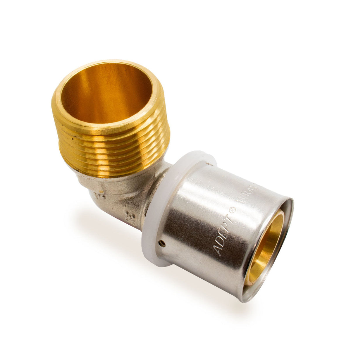 16mm x 3/4" Press Male Elbow