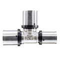 25 x 20 x 20mm MLCP Brass Press Tee Reducer