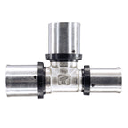 32 x 20 x 32mm MLCP Brass Press Tee Reducer