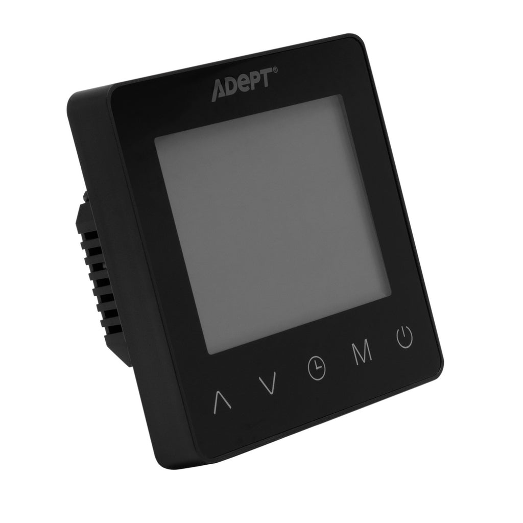 Adept T5100 Programmable Thermostat - Black