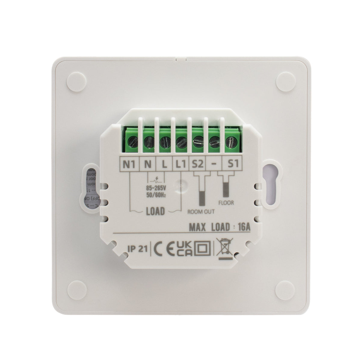 T6300W Smart WiFi Thermostat - White