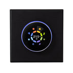 Adept Smart Dial WiFi Thermostat - Black - Face On Menu Options