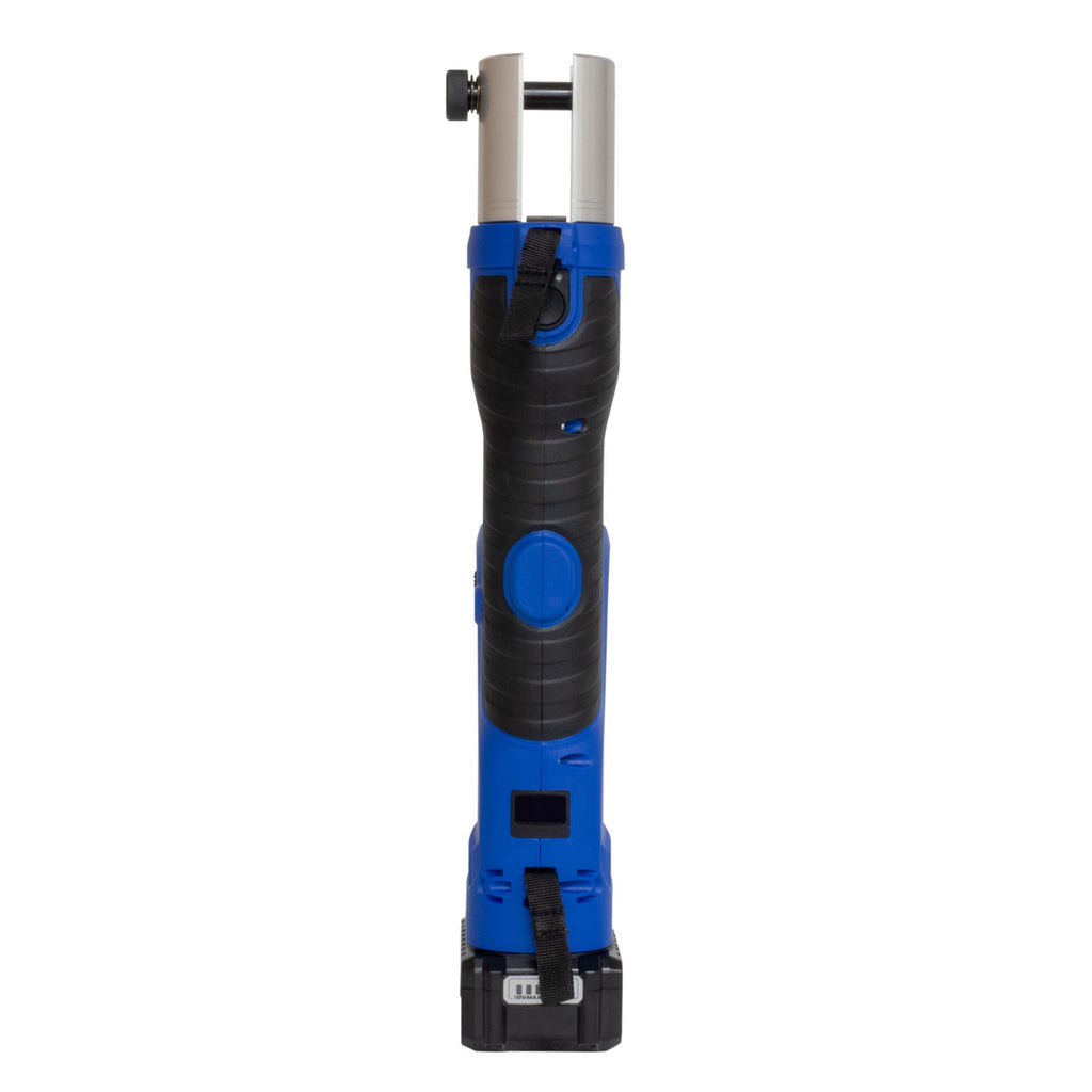 TekTools TZ1550 Cordless Press Tool -(With Charger & 2 Batteries) Tool Side On With No Clip Attached