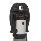 TekTools TZ1930 Cordless Press Tool - (With Charger & 2 Batteries) - Close Up Of Tool Jaw Attached