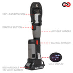 TekTools TZ1930 Cordless Press Tool - (With Charger & 2 Batteries) - Key Features