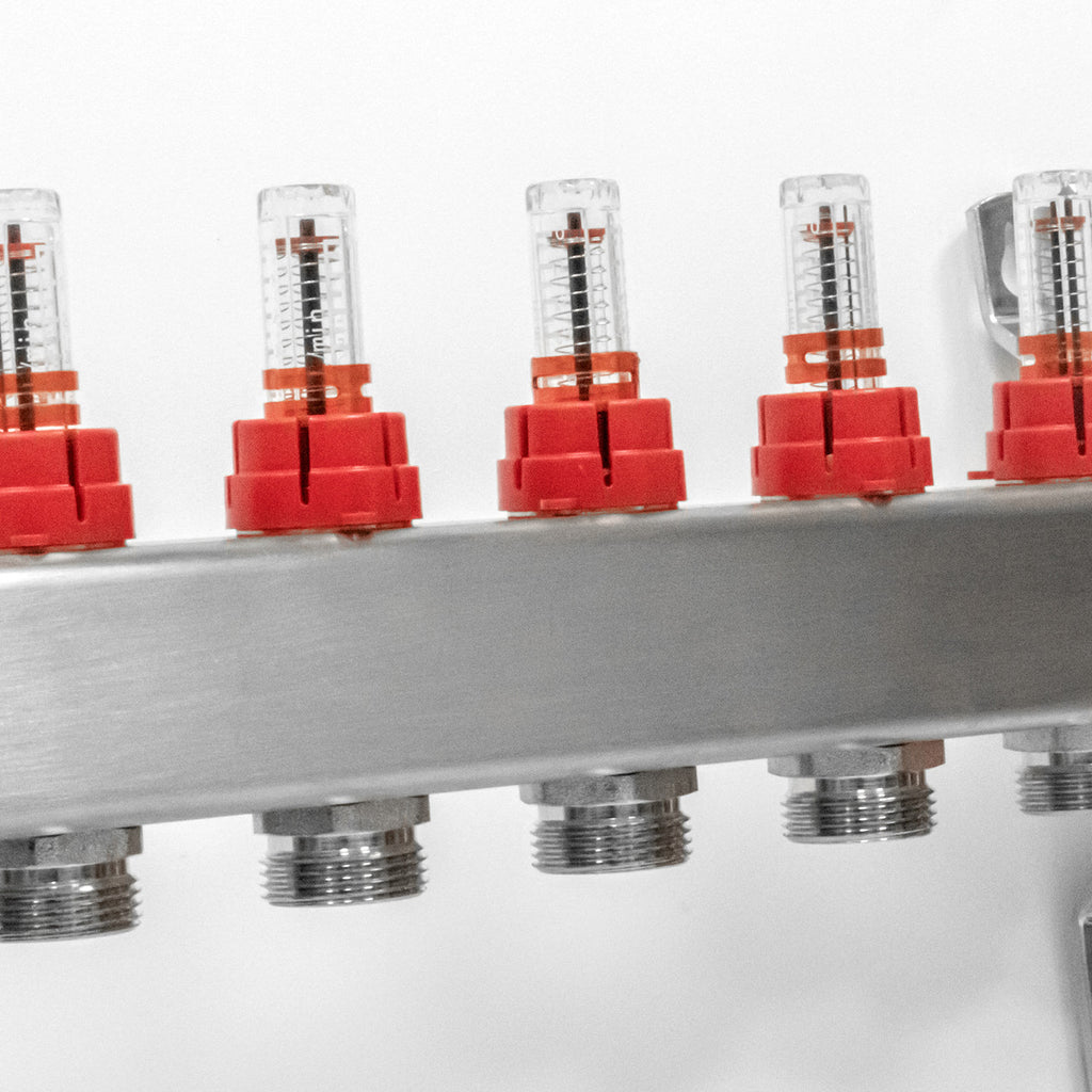Adept Stainless Steel Underfloor Heating Manifolds