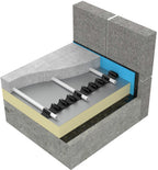 Adept AD-RAIL - In Screed Grip Rail Water Underfloor Heating Kits