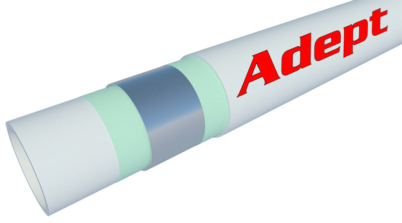 Underfloor Heating PERT-Al-PERT Pipe 32mm x 3mm