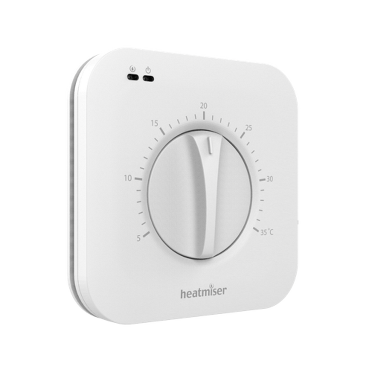 Heatmiser Manual Dial Thermostat with setback function - 230V (DS-SB)