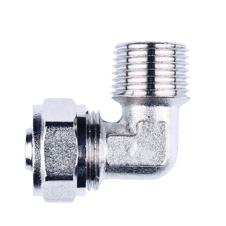 20mm x 3/4" MLCP Compression Male Elbow Adaptor 90 deg