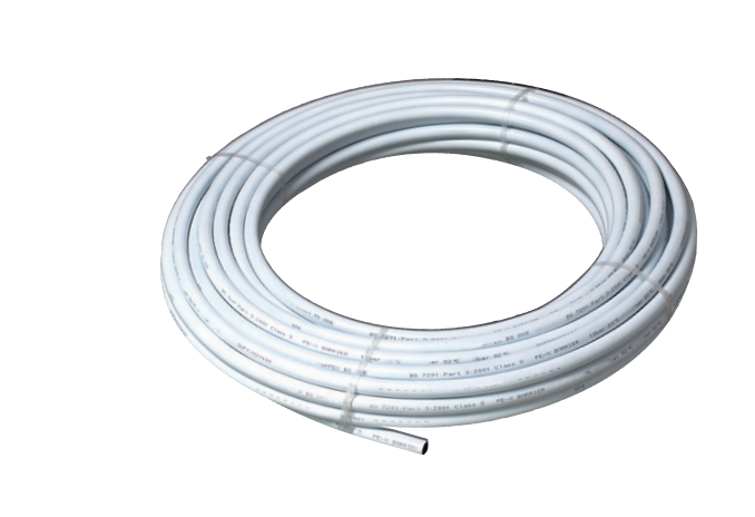 Uponor Q&E PEX Pipe white, supplied in coils