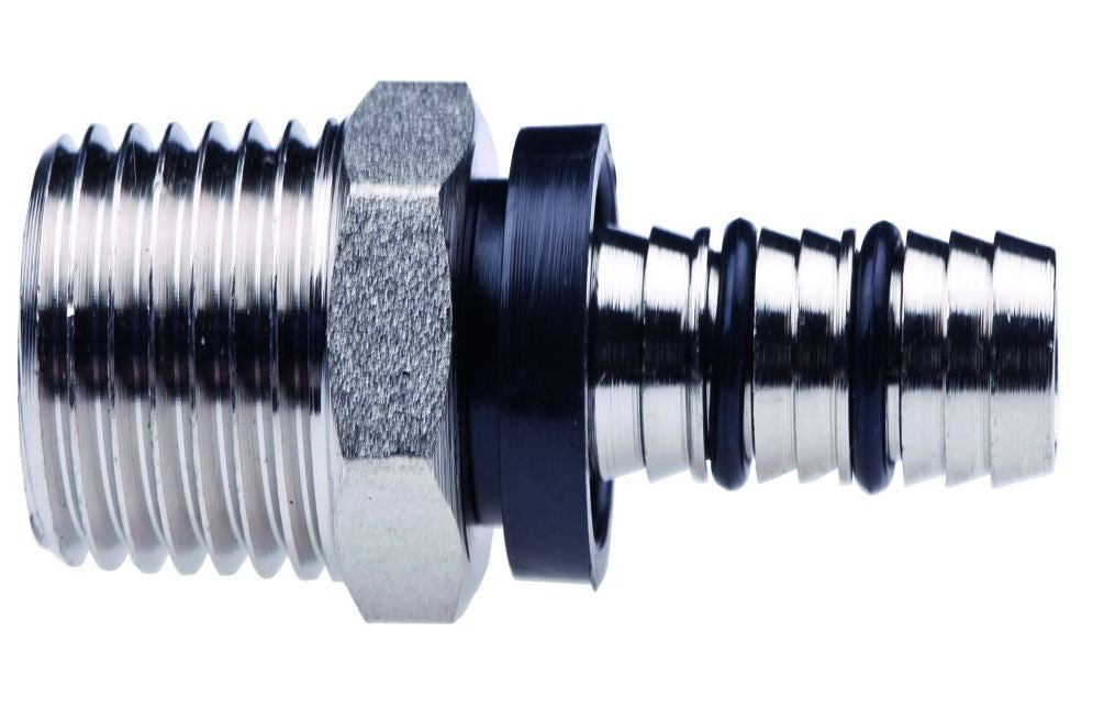 16mm x 3/4" MLCP Brass Press Fitting with 3/4" Male Adaptor