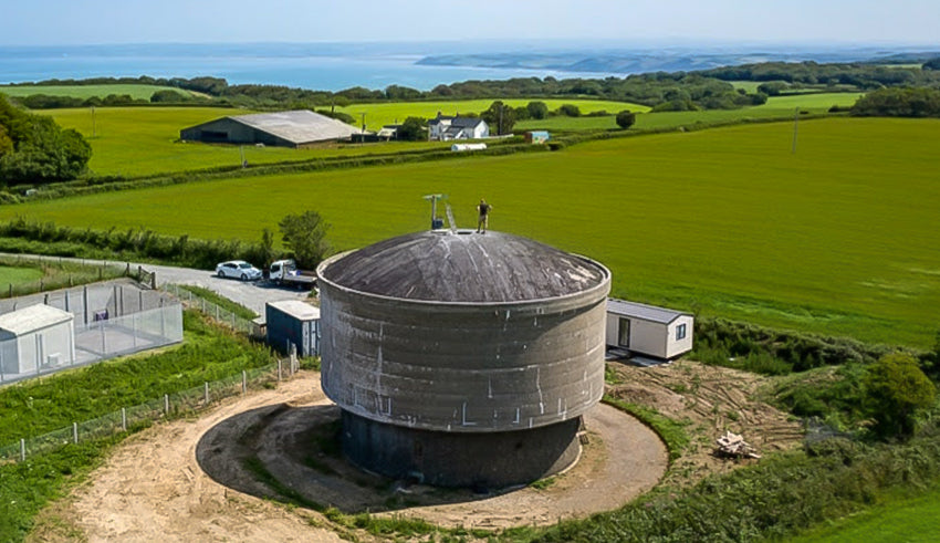 Robert Hunt water tower conversion video poster